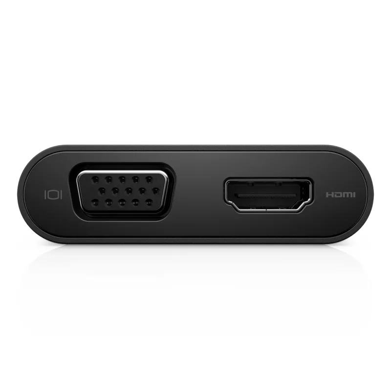USB-C hub DELL USB-C - HDMI / VGA / Ethernet / USB 3.0 zwart