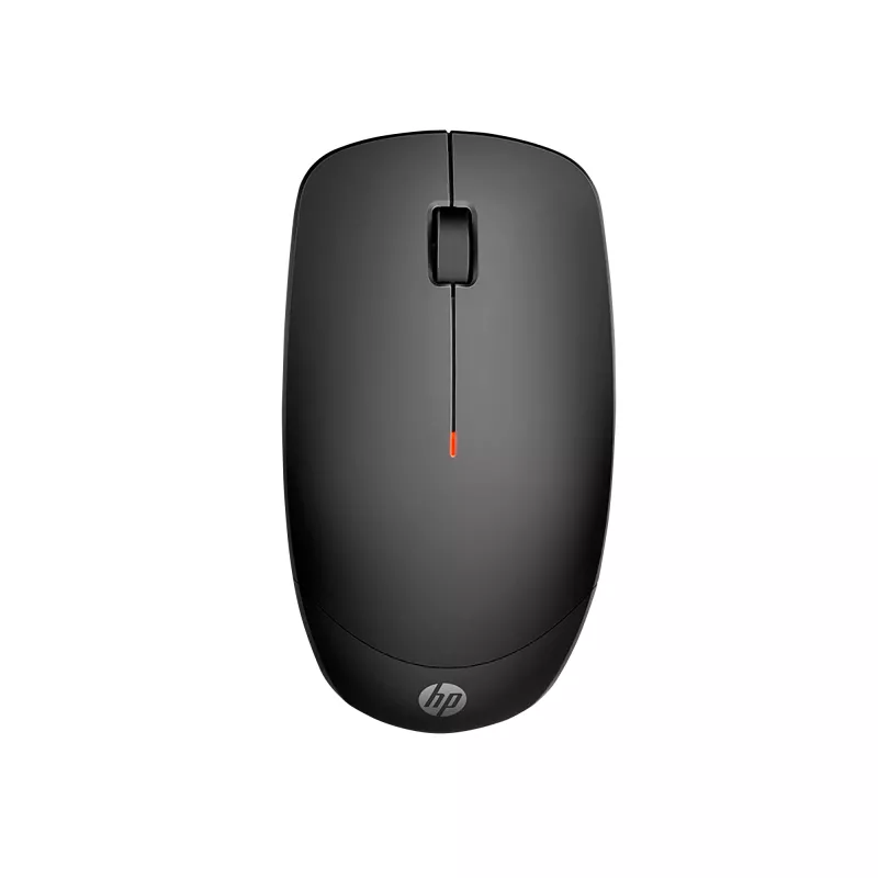 HP 235 slanke draadloze muis, voor beide handen, optisch, RF draadloos, 1600 DPI, zwart