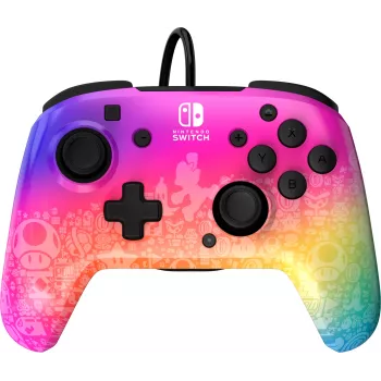PDP REMATCH bedrade controller: Star Spectrum voor Nintendo Switch, Nintendo Switch - OLED-model
