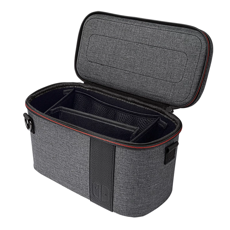 PDP 500-141-EU draagbare spelconsole-tas hardcase Nintendo grijs