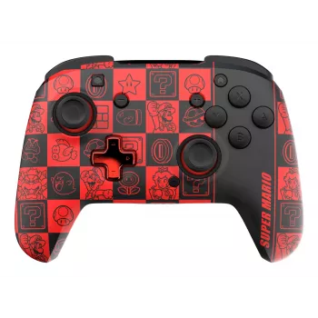 PDP REMATCH GLOW zwart, groen, rood gamepad analoog/digitaal Nintendo Switch, Nintendo Switch OLED