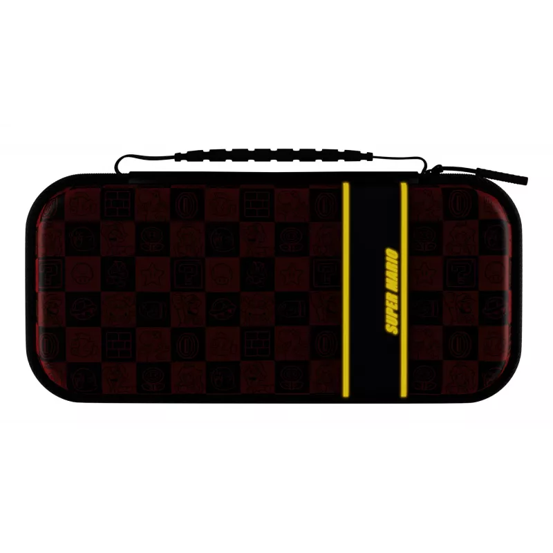 PDP Travel Case Plus GLOW: Super Icon, voor Nintendo Switch, Nintendo Switch Lite, Nintendo Switch – OLED-model
