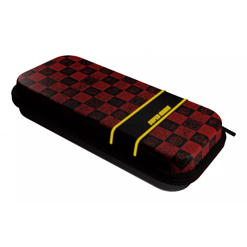 PDP Travel Case Plus GLOW: Super Icon, voor Nintendo Switch, Nintendo Switch Lite, Nintendo Switch – OLED-model