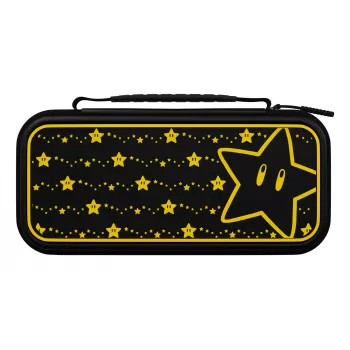 PDP Travel Case Plus GLOW: Super Star, voor Nintendo Switch, Nintendo Switch Lite, Nintendo Switch - OLED-model