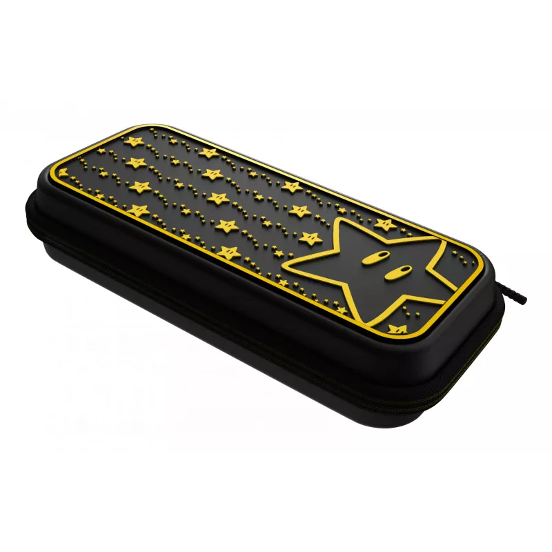 PDP Travel Case Plus GLOW: Super Star, voor Nintendo Switch, Nintendo Switch Lite, Nintendo Switch - OLED-model