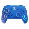 PDP Afterglow Wave blauw USB-gamepad analoog/digitaal Nintendo Switch, Nintendo Switch OLED