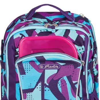 Schoolrugzak Herlitz Ultimate CamoPurple