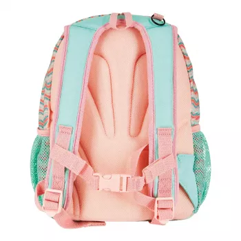 Schoolrugzak Herlitz Rookie Sweet Jungle groen perzik polyester