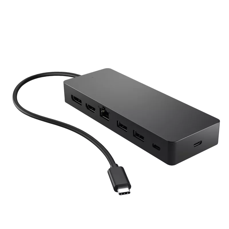 HP Universal USB-C multiport hub bedraad USB 3.2 Gen 2 ethernet 4K Ultra HD