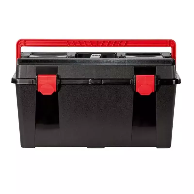 Parat 5811000391 kleinmateriaal- / gereedschapskoffer, polypropyleen, zwart-rood