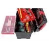 Parat 5811000391 kleinmateriaal- / gereedschapskoffer, polypropyleen, zwart-rood