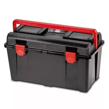 Gereedschapskoffer Parat 5813000391 polypropyleen zwart rood 580x285x290 mm