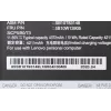 Lenovo 5B10W13905 laptopbatterij LG Chem L18L3P73, Li-Ion, 3-cels, 4372 mAh, 51 Wh, voor ThinkPad P14s Gen 1, P43s, T14 Gen 1, T490, T495
