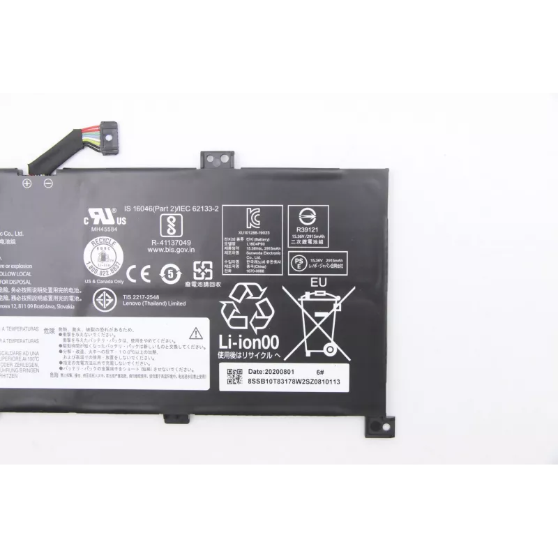 Interne lithium-ion-laptopaccu Lenovo 46 Wh model 5B10W13935