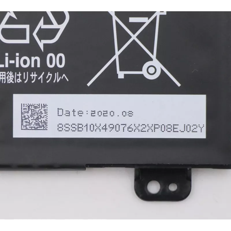 Accu Lenovo 11,52 V 52,5 Wh lithium-ion 5B10X49072 voor compatibele Lenovo-laptops