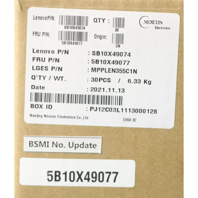 Lenovo 5B10X49077 laptop-onderdeel batterij