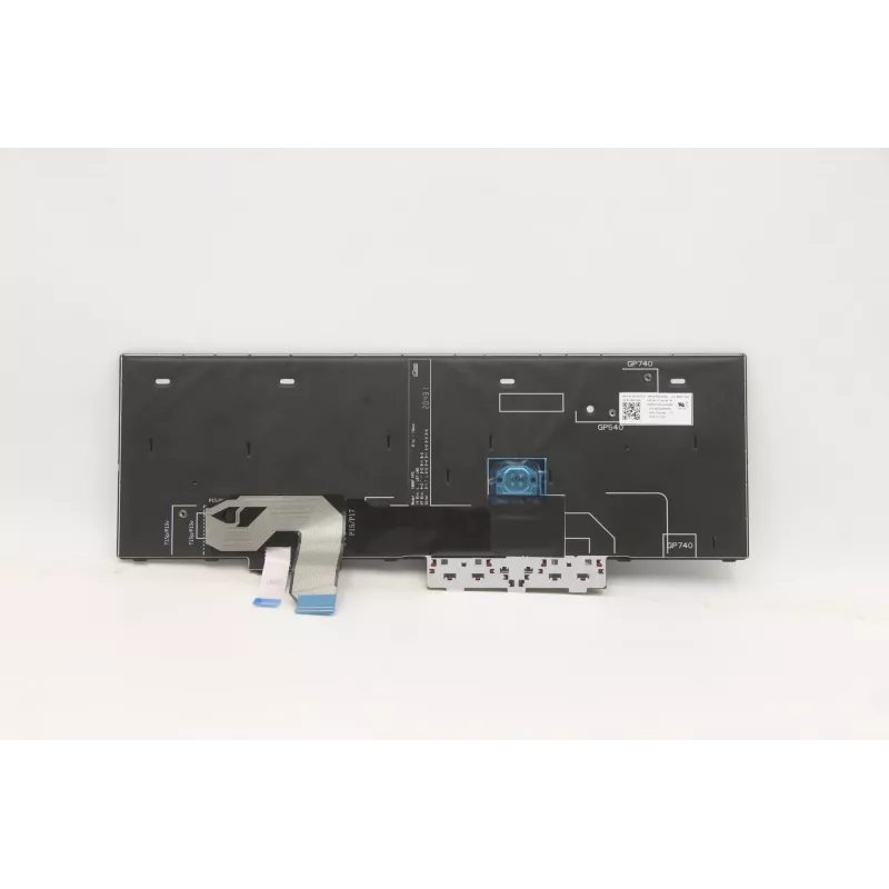 Toetsenbord Lenovo 5N20Z74856 Nordic voor ThinkPad P15 Gen 1