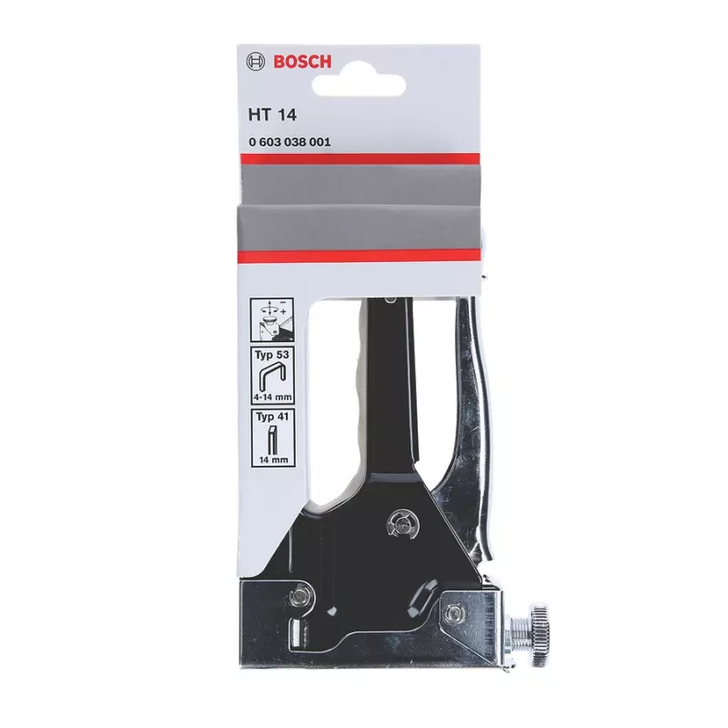 Bosch 0 603 038 001 handtacker zwart, roestvrij staal