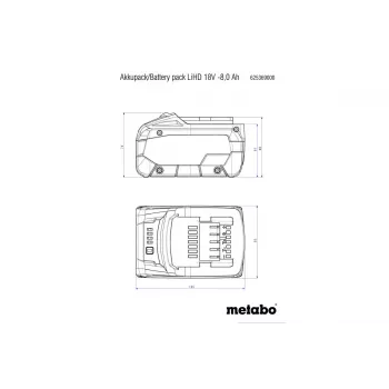 Oplader Metabo 625549000 universeel AC