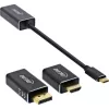 InLine USB-displayconverter set 6-in-1, 4K/60Hz zwart