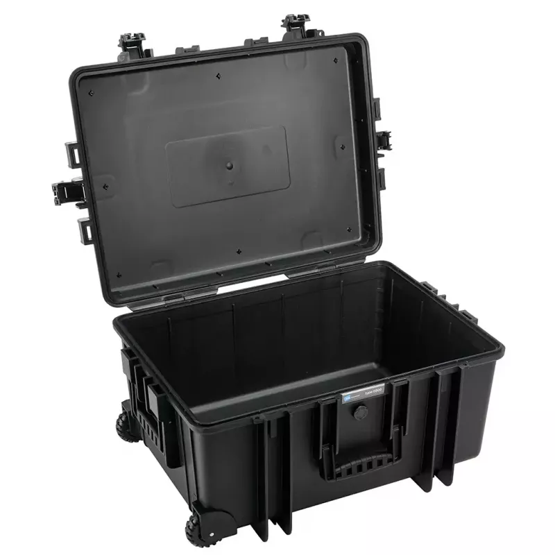Koffer B&W Cases 6800/B polypropyleen zwart 8,8 kg