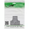 InLine Cat.5e STP T-adapter RJ45-bus naar 2x RJ45-bus zwart