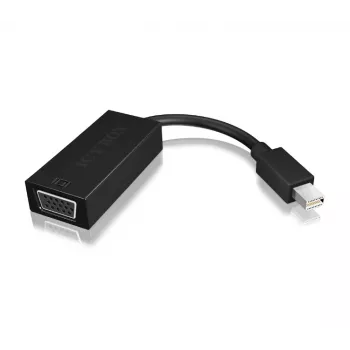 ICY BOX IB-AC504 VGA (D-Sub) Mini DisplayPort zwart