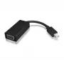 ICY BOX IB-AC504 VGA (D-Sub) Mini DisplayPort zwart
