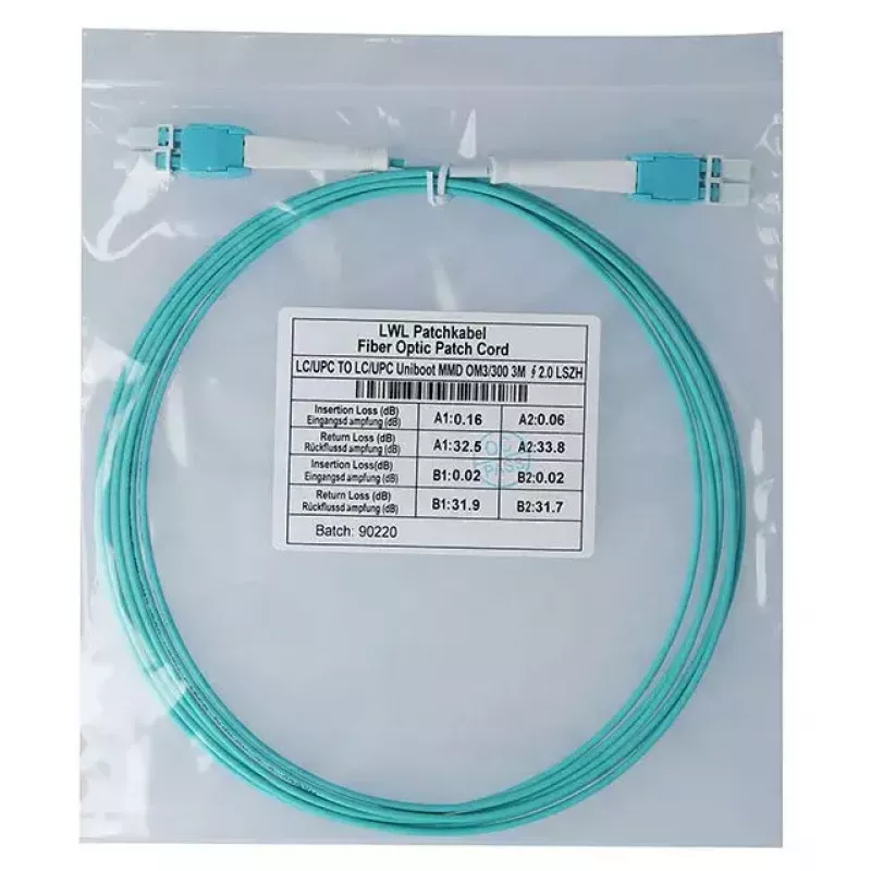 BlueOptics glasvezelkabel 5 m LC OM3
