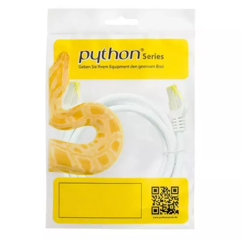 Netwerkkabel Python 8070PY-075W RJ-45 Cat7 7,5 m wit