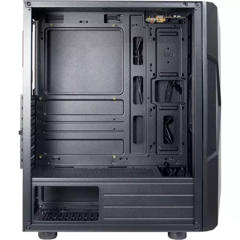 PC-behuizing Inter-Tech IT-3306 CAVY tower zwart