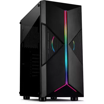 PC-behuizing Inter-Tech IT-3306 CAVY tower zwart