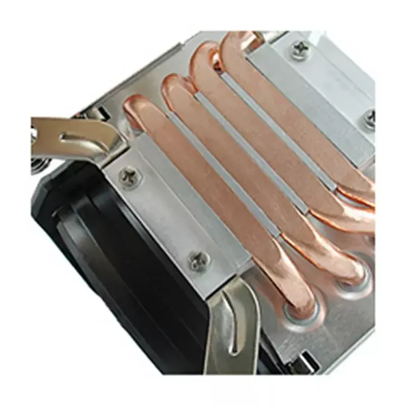 Koeler Inter-Tech K-17 processor 9,2 cm aluminium zwart