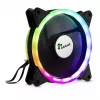 Inter-Tech Argus RS-04 RGB-ventilatorset, 3x 120 mm met 50 cm ledstrip en afstandsbediening, zwart