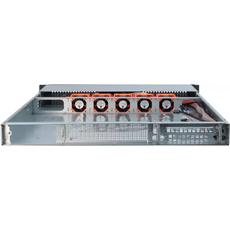 Serverbehuizing Inter-Tech 1U-10265 rack zwart