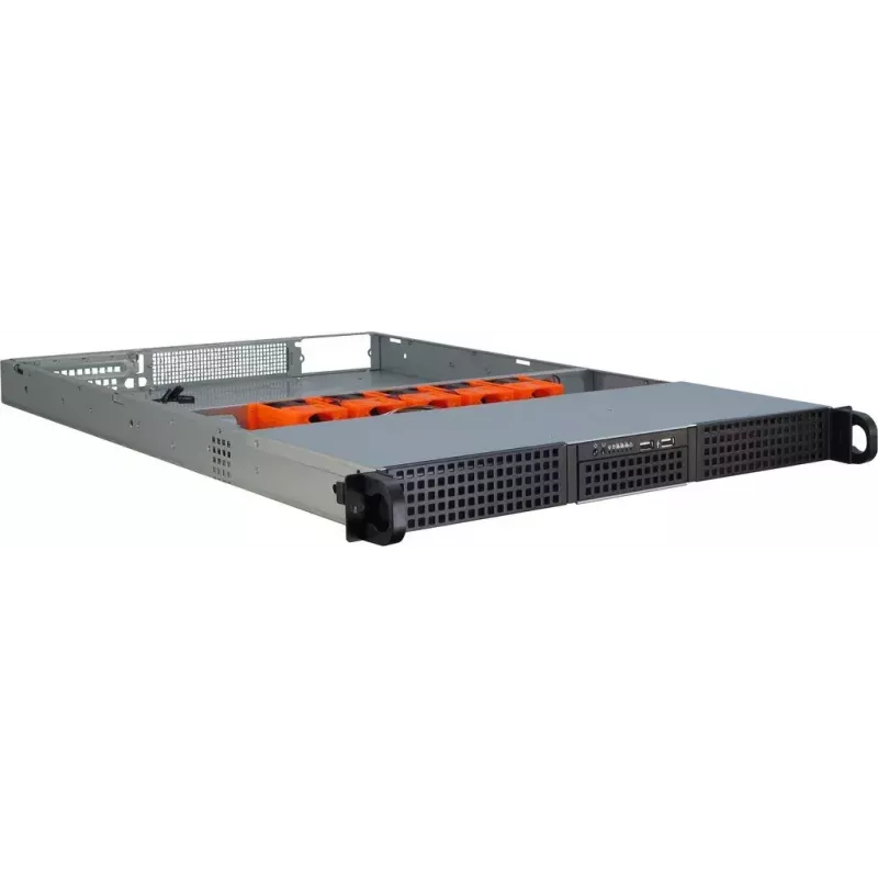 Serverbehuizing Inter-Tech 1U-10265 rack zwart