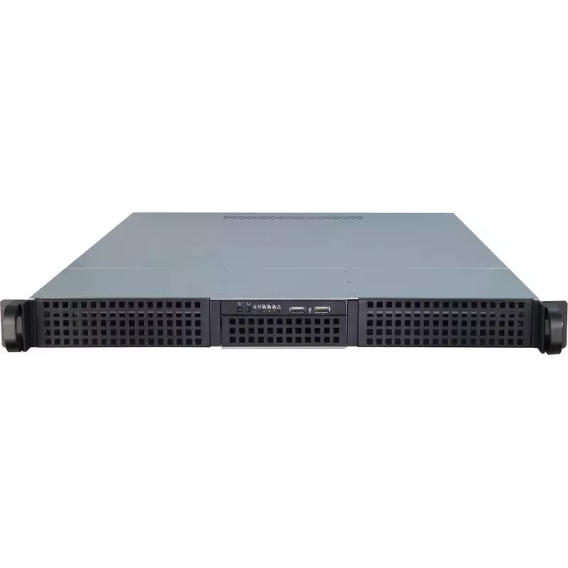 Serverbehuizing Inter-Tech 1U-10265 rack zwart