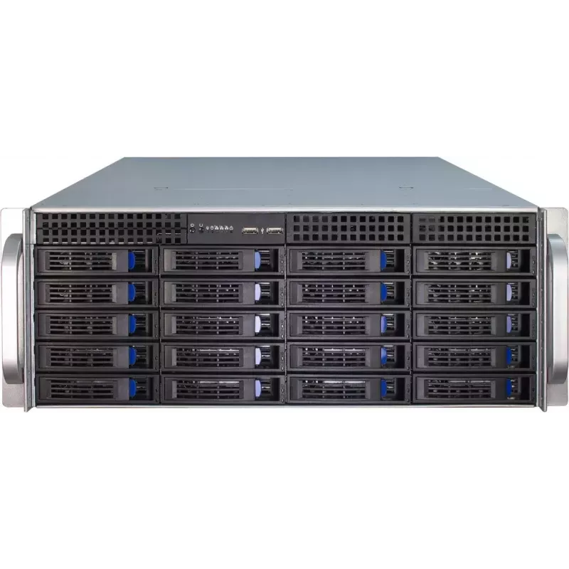 Serverbehuizing Inter-Tech IPC 4U-4420 rack blauw