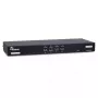KVM-switch Inter-Tech AS-9108HA rackinbouw zwart