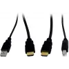 Inter-Tech KT-150H 88887308 KVM-dongle, RJ45 naar HDMI