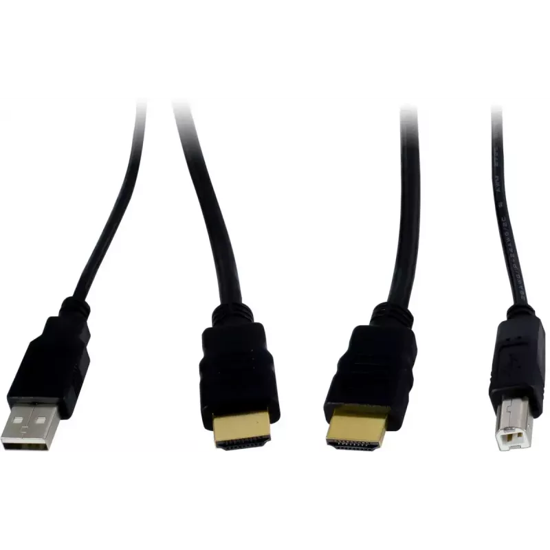Inter-Tech KT-150H 88887308 KVM-dongle, RJ45 naar HDMI