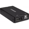 INTER-TECH KT-150H KVM-interface-adapter RJ-45 (host) naar HDMI-uitgang, bedraad, max. 1980×1080, metaal, zwart