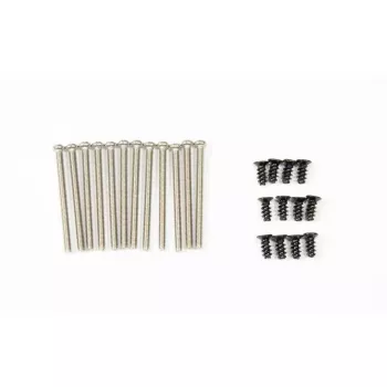 Ventilator Inter-Tech 88887368 computerkoelsysteem 12 cm zwart 3 stuks