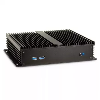 PC-behuizing Inter-Tech IP-40 small form factor zwart
