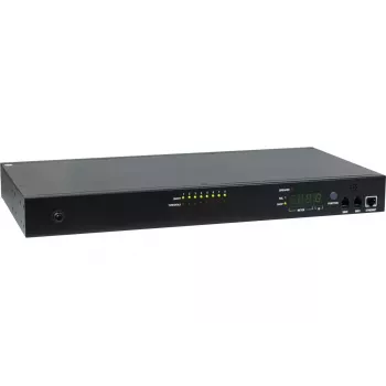 PDU Inter-Tech SD-1688 8 AC-stopcontacten staal zwart