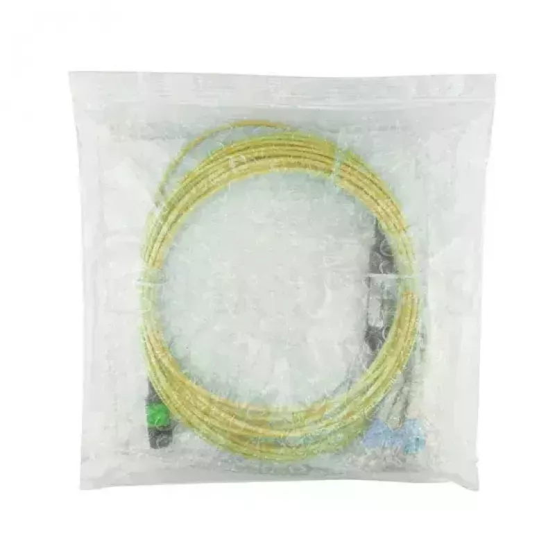 BlueOptics InfiniBand glasvezelkabel 5 m MTP 4x LC groen