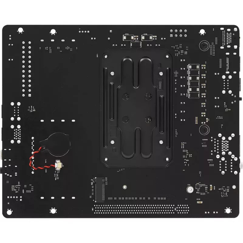 PC-barebone ASRock DeskMeet X600 desktop zwart