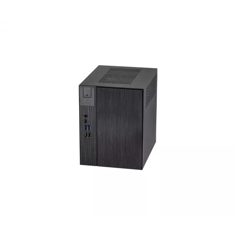 PC-barebone ASRock DeskMeet X600 desktop zwart