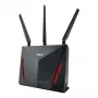 Tafel-wifirouter ASUS RT-AC2900, dualband 2,4/5 GHz, Wi-Fi 5 (802.11ac), 2917 Mbit/s, gigabit-ethernet, 4 LAN-poorten, USB, 4 antennes