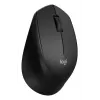 Logitech M330 SILENT PLUS — draadloze muis, rechtshandig, 1000 DPI, 3 knoppen, scrollwiel, zwart, op batterij